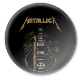 Значок с принтом Metallica в Курске,  металл | круглая форма, металлическая застежка в виде булавки | album | black | concert | heavy | kirk | metal | metallica | music | rock | tolls | джеймс хэтфилд | кирк хэмметт | клифф бёртон | ларс ульрих | метал | металлика | трэш
