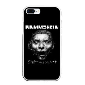 Чехол для iPhone 7Plus/8 Plus матовый с принтом Rammstein в Курске, Силикон | Область печати: задняя сторона чехла, без боковых панелей | du hast | heavy | herzeleid | metal | mutter | rammstein | reise | rosenrot | sehnsucht | till lindemann | группа | метал | рамштайн | рок | тилль линдеманн | хард