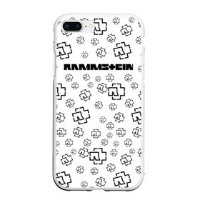 Чехол для iPhone 7Plus/8 Plus матовый с принтом RAMMSTEIN в Курске, Силикон | Область печати: задняя сторона чехла, без боковых панелей | metallica | music | rammstein | rock | металл | металлика | музыка | раммштайн | рок | рок группа