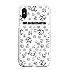 Чехол для iPhone XS Max матовый с принтом RAMMSTEIN в Курске, Силикон | Область печати: задняя сторона чехла, без боковых панелей | metallica | music | rammstein | rock | металл | металлика | музыка | раммштайн | рок | рок группа