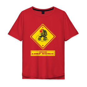 Мужская футболка хлопок Oversize с принтом Limp Bizkit в Курске, 100% хлопок | свободный крой, круглый ворот, “спинка” длиннее передней части | dj lethal | американская | группа | джон отто | ню метал | рок | рэп | уэс борланд | фред дёрст