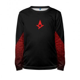 Детский лонгслив 3D с принтом Astralis uniform 2019 в Курске, 100% полиэстер | длинные рукава, круглый вырез горловины, полуприлегающий силуэт
 | astralis | astralis 2017 | astralis 2019 | astralis cs | astralis uniform | astralis кс го | cs | csgo | кс | кс го | ксго