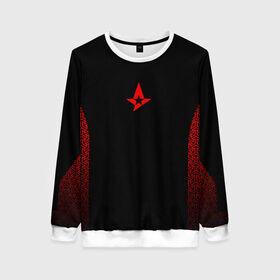 Женский свитшот 3D с принтом Astralis uniform 2019 в Курске, 100% полиэстер с мягким внутренним слоем | круглый вырез горловины, мягкая резинка на манжетах и поясе, свободная посадка по фигуре | astralis | astralis 2017 | astralis 2019 | astralis cs | astralis uniform | astralis кс го | cs | csgo | кс | кс го | ксго