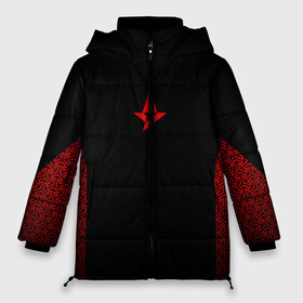 Женская зимняя куртка 3D с принтом Astralis uniform 2019 в Курске, верх — 100% полиэстер; подкладка — 100% полиэстер; утеплитель — 100% полиэстер | длина ниже бедра, силуэт Оверсайз. Есть воротник-стойка, отстегивающийся капюшон и ветрозащитная планка. 

Боковые карманы с листочкой на кнопках и внутренний карман на молнии | astralis | astralis 2017 | astralis 2019 | astralis cs | astralis uniform | astralis кс го | cs | csgo | кс | кс го | ксго