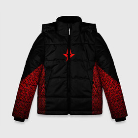 Зимняя куртка для мальчиков 3D с принтом Astralis uniform 2019 в Курске, ткань верха — 100% полиэстер; подклад — 100% полиэстер, утеплитель — 100% полиэстер | длина ниже бедра, удлиненная спинка, воротник стойка и отстегивающийся капюшон. Есть боковые карманы с листочкой на кнопках, утяжки по низу изделия и внутренний карман на молнии. 

Предусмотрены светоотражающий принт на спинке, радужный светоотражающий элемент на пуллере молнии и на резинке для утяжки | Тематика изображения на принте: astralis | astralis 2017 | astralis 2019 | astralis cs | astralis uniform | astralis кс го | cs | csgo | кс | кс го | ксго