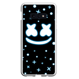 Чехол для Samsung S10E с принтом MARSHMELLO NEON в Курске, Силикон | Область печати: задняя сторона чехла, без боковых панелей | fortnite | fortnite battle royale. | fortnite marshmello | friend marshmello | marshmello dj | marshmellow | маршмело | фортнайт