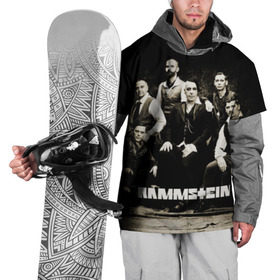 Накидка на куртку 3D с принтом Rammstein в Курске, 100% полиэстер |  | lindemann | rammstain | rammstein | rammstein 2019 | ramstein | группы | метал | музыка | рок | тилль линдеманн