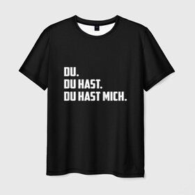 Мужская футболка 3D с принтом Rammstein в Курске, 100% полиэфир | прямой крой, круглый вырез горловины, длина до линии бедер | Тематика изображения на принте: rammstein | till lindemann | берлин | германия | металл | музыка | рамштайн | тилль линдеманн