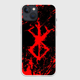 Чехол для iPhone 13 с принтом BERSERK logo elements в Курске,  |  | anime | berserk | heroes | knight | manga | аниме | берсерк | герои | манга | рыцарь