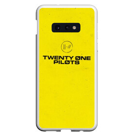 Чехол для Samsung S10E с принтом TWENTY ONE PILOTS в Курске, Силикон | Область печати: задняя сторона чехла, без боковых панелей | Тематика изображения на принте: regional at best | twenty one pilots | американский дуэт | музыка | песни | рок | твенти | твенти ван пайлотс | твенти ван пилот | твенти ван пилотс