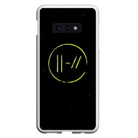 Чехол для Samsung S10E с принтом TWENTY ONE PILOTS в Курске, Силикон | Область печати: задняя сторона чехла, без боковых панелей | Тематика изображения на принте: regional at best | twenty one pilots | американский дуэт | музыка | песни | рок | твенти | твенти ван пайлотс | твенти ван пилот | твенти ван пилотс