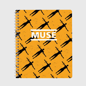 Тетрадь с принтом Muse в Курске, 100% бумага | 48 листов, плотность листов — 60 г/м2, плотность картонной обложки — 250 г/м2. Листы скреплены сбоку удобной пружинной спиралью. Уголки страниц и обложки скругленные. Цвет линий — светло-серый
 | alternative | british | men | muse | music | progressive | rock | rock band | space rock | symphonic | three | trio | uk | альтернативный | британская | великобритания | до | крис уолстенхолм | мужчины | муза | музыка | мэттью беллами
