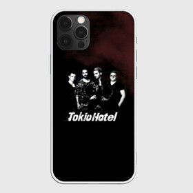 Чехол для iPhone 12 Pro с принтом Tokio Hotel в Курске, силикон | область печати: задняя сторона чехла, без боковых панелей | Тематика изображения на принте: hotel | island | tokio | tokio hotel | альтернативный | билл каулитц | георг листинг | группа | густав шефер | отель | пауэр | поп | рок | синти | синтипоп | токийский | токио | том каулитц | хотель