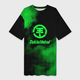 Платье-футболка 3D с принтом Tokio Hotel в Курске,  |  | hotel | island | tokio | tokio hotel | альтернативный | билл каулитц | георг листинг | группа | густав шефер | отель | пауэр | поп | рок | синти | синтипоп | токийский | токио | том каулитц | хотель
