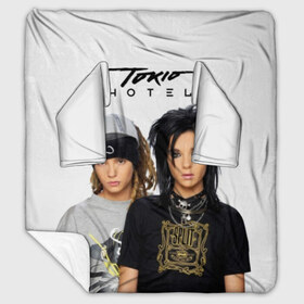 Плед с рукавами с принтом Tokio Hotel в Курске, 100% полиэстер | Закругленные углы, все края обработаны. Ткань не мнется и не растягивается. Размер 170*145 | alternative rock | band | bill kaulitz | boys | german | hotel | music | pop rock | powerpop | synthpop | tokyo | tom ka | альтернативный рок | билл каулитц | георг листинг | группа | густав шефер | мальчики | музыка | немецкая | отель | пауэр поп