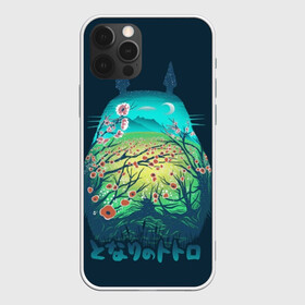 Чехол для iPhone 12 Pro с принтом Totoro в Курске, силикон | область печати: задняя сторона чехла, без боковых панелей | anime | forest | meme | my neighbor | protectors | tokyo | totoro | аниме | гибли | иероглиф | манга | миядзаки | мой сосед | стиль | тоторо | фентези | хаяо | япония