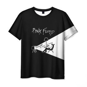 Мужская футболка 3D с принтом Pink Floyd - Comfortably Numb в Курске, 100% полиэфир | прямой крой, круглый вырез горловины, длина до линии бедер | Тематика изображения на принте: pink floyd | pinkfloyd | арт | артрок | группа | дэвид гилмор | пинк флойд | пинкфлойд | прогрессивный | психоделический | рок | сид барретт | симфонический | спэйс | эйсид | экспериментальный