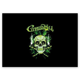 Поздравительная открытка с принтом Cypress Hill в Курске, 100% бумага | плотность бумаги 280 г/м2, матовая, на обратной стороне линовка и место для марки
 | Тематика изображения на принте: b real | cypress hill | dj muggs | eric bobo | sen dog | альтернативный рэп | американская | гангста рэп | кипарисовый | лос анджелес | музыка | ню метал | рэп метал | рэп рок | рэпкор | сен дог | сша | хип хоп
