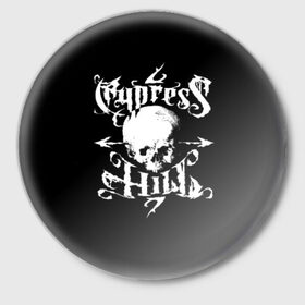 Значок с принтом Cypress Hill в Курске,  металл | круглая форма, металлическая застежка в виде булавки | b real | cypress hill | dj muggs | eric bobo | sen dog | альтернативный рэп | американская | гангста рэп | кипарисовый | лос анджелес | музыка | ню метал | рэп метал | рэп рок | рэпкор | сен дог | сша | хип хоп