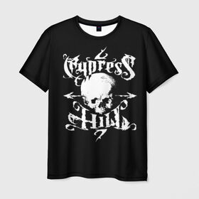 Мужская футболка 3D с принтом Cypress Hill в Курске, 100% полиэфир | прямой крой, круглый вырез горловины, длина до линии бедер | b real | cypress hill | dj muggs | eric bobo | sen dog | альтернативный рэп | американская | гангста рэп | кипарисовый | лос анджелес | музыка | ню метал | рэп метал | рэп рок | рэпкор | сен дог | сша | хип хоп