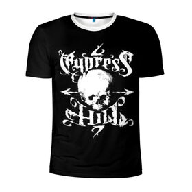 Мужская футболка 3D спортивная с принтом Cypress Hill в Курске, 100% полиэстер с улучшенными характеристиками | приталенный силуэт, круглая горловина, широкие плечи, сужается к линии бедра | b real | cypress hill | dj muggs | eric bobo | sen dog | альтернативный рэп | американская | гангста рэп | кипарисовый | лос анджелес | музыка | ню метал | рэп метал | рэп рок | рэпкор | сен дог | сша | хип хоп