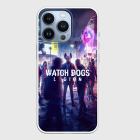 Чехол для iPhone 13 Pro с принтом WATCH DOGS LEGION | ЛЕГИОН в Курске,  |  | action | ct os | ded sec | fox | game | hacker | legion | watch dogs | watch dogs 2 | watch dogs legion | знак лиса | игра | компьютерная игра | легион | хакер