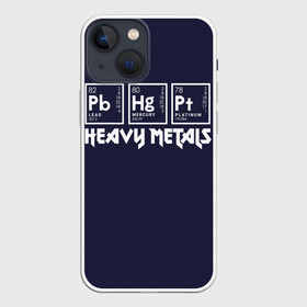 Чехол для iPhone 13 mini с принтом Heavy Metals в Курске,  |  | Тематика изображения на принте: collector | guitar | hard | heavy | jesus rocks | metal | metaljesusrocks | music | retro | rock | гитара | жесткий | металл | ретро | рок | тяжелый