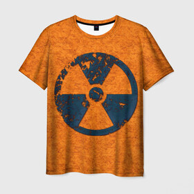 Мужская футболка 3D с принтом Радиация в Курске, 100% полиэфир | прямой крой, круглый вырез горловины, длина до линии бедер | Тематика изображения на принте: radiation | кислота | прикол | прикольная картинка | радиация