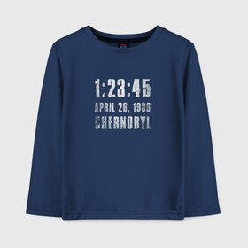 Детский лонгслив хлопок с принтом Чернобыль 16 в Курске, 100% хлопок | круглый вырез горловины, полуприлегающий силуэт, длина до линии бедер | 2019 | chernobyl | hbo | pripyat | припять | сериал | чернобыль