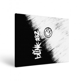 Холст прямоугольный с принтом Blink-182 (2) в Курске, 100% ПВХ |  | art | blink | music | pop | rock | арт | блинк | музыка | поп музыка | рок
