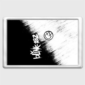 Магнит 45*70 с принтом Blink-182 (2) в Курске, Пластик | Размер: 78*52 мм; Размер печати: 70*45 | art | blink | music | pop | rock | арт | блинк | музыка | поп музыка | рок
