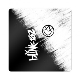 Магнит виниловый Квадрат с принтом Blink-182 (2) в Курске, полимерный материал с магнитным слоем | размер 9*9 см, закругленные углы | Тематика изображения на принте: art | blink | music | pop | rock | арт | блинк | музыка | поп музыка | рок