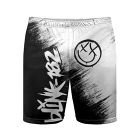 Мужские шорты спортивные с принтом Blink-182 (2) в Курске,  |  | Тематика изображения на принте: art | blink | music | pop | rock | арт | блинк | музыка | поп музыка | рок