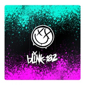 Магнитный плакат 3Х3 с принтом Blink-182 (3) в Курске, Полимерный материал с магнитным слоем | 9 деталей размером 9*9 см | Тематика изображения на принте: art | blink | music | pop | rock | арт | блинк | музыка | поп музыка | рок