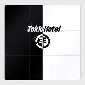 Магнитный плакат 3Х3 с принтом Tokio Hotel (4) в Курске, Полимерный материал с магнитным слоем | 9 деталей размером 9*9 см | 