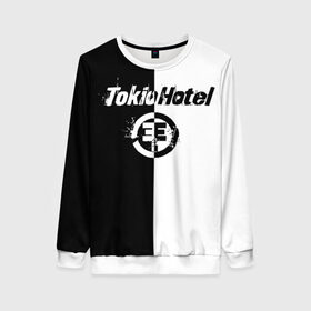 Женский свитшот 3D с принтом Tokio Hotel (4) в Курске, 100% полиэстер с мягким внутренним слоем | круглый вырез горловины, мягкая резинка на манжетах и поясе, свободная посадка по фигуре | 