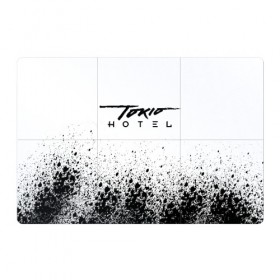 Магнитный плакат 3Х2 с принтом Tokio Hotel (5) в Курске, Полимерный материал с магнитным слоем | 6 деталей размером 9*9 см | 