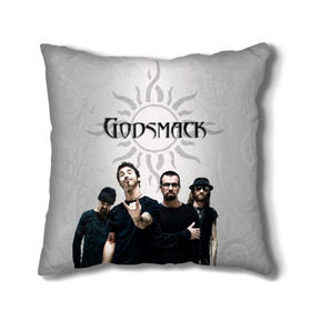 Подушка 3D с принтом Godsmack в Курске, наволочка – 100% полиэстер, наполнитель – холлофайбер (легкий наполнитель, не вызывает аллергию). | состоит из подушки и наволочки. Наволочка на молнии, легко снимается для стирки | alternative | american rock | crimson | grunge | hardrock | heavy | heavy metal | i stand alone | nu metal | post grunge | rock | sully erna | альтернатива | грандж | рок | хард рок | хэви