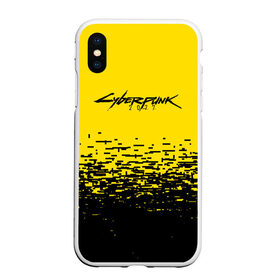 Чехол для iPhone XS Max матовый с принтом CYBERPUNK 2077 в Курске, Силикон | Область печати: задняя сторона чехла, без боковых панелей | 2019 | cd project red | cyberpunk 2077 | hacker | keanu reeves | maelstrom | militech | night city | quadra | samurai | sci fi | trauma team | v | ви | киану ривз | киберпанк 2077 | логотип | роботы | самураи | фантаст