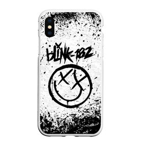 Чехол для iPhone XS Max матовый с принтом BLINK-182 в Курске, Силикон | Область печати: задняя сторона чехла, без боковых панелей | blink | music | rock | блинк | группа | музыка | музыканты | рок