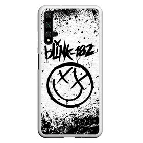 Чехол для Honor 20 с принтом BLINK-182 в Курске, Силикон | Область печати: задняя сторона чехла, без боковых панелей | blink | music | rock | блинк | группа | музыка | музыканты | рок