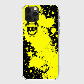 Чехол для iPhone 12 Pro Max с принтом Doom Enternal в Курске, Силикон |  | Тематика изображения на принте: 3d | doom enternal | игра | компьютерная | логотип | темный | шутер
