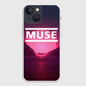 Чехол для iPhone 13 mini с принтом MUSE в Курске,  |  | muse | music | rock | группа | музыка | музыканты | рок