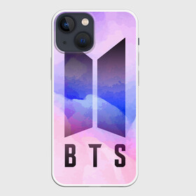 Чехол для iPhone 13 mini с принтом BTS в Курске,  |  | Тематика изображения на принте: bangtan boys | beyond the scene | big hit | bts | bts19 | j hope | jimin | jin | jungkook | k pop | kpop | love yourself | map of the soul | rm | suga | v | wings