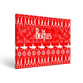 Холст прямоугольный с принтом The Beatles (6) в Курске, 100% ПВХ |  | beatles | merry christmas | music | rock | the beatles | yellow submarine | битлз | джон леннон | легенда | музыка | новогодний свитшот | новый год | пит бест | рок