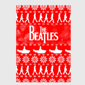 Скетчбук с принтом The Beatles (6) в Курске, 100% бумага
 | 48 листов, плотность листов — 100 г/м2, плотность картонной обложки — 250 г/м2. Листы скреплены сверху удобной пружинной спиралью | Тематика изображения на принте: beatles | merry christmas | music | rock | the beatles | yellow submarine | битлз | джон леннон | легенда | музыка | новогодний свитшот | новый год | пит бест | рок