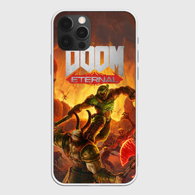 Чехол для iPhone 12 Pro Max с принтом Doom в Курске, Силикон |  | Тематика изображения на принте: cacodemon | doom | eternal | вечность | вечный | дум | итёрнал | какодемон | этернал