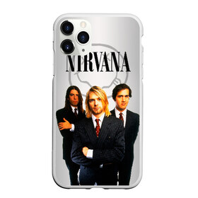 Чехол для iPhone 11 Pro Max матовый с принтом Nirvana в Курске, Силикон |  | 90 | alternative | crimson | david grohl | foo fighters | grunge | kurt cobain | music | nirvana | rip | rock | smile | гранж | группа | девяностые | курт кобейн | музыка | нирвана | рок