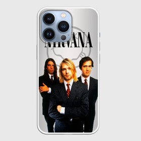 Чехол для iPhone 13 Pro с принтом Nirvana в Курске,  |  | 90 | alternative | crimson | david grohl | foo fighters | grunge | kurt cobain | music | nirvana | rip | rock | smile | гранж | группа | девяностые | курт кобейн | музыка | нирвана | рок