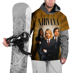 Накидка на куртку 3D с принтом Nirvana в Курске, 100% полиэстер |  | 90 | alternative | crimson | david grohl | foo fighters | grunge | kurt cobain | music | nirvana | rip | rock | smile | гранж | группа | девяностые | курт кобейн | музыка | нирвана | рок